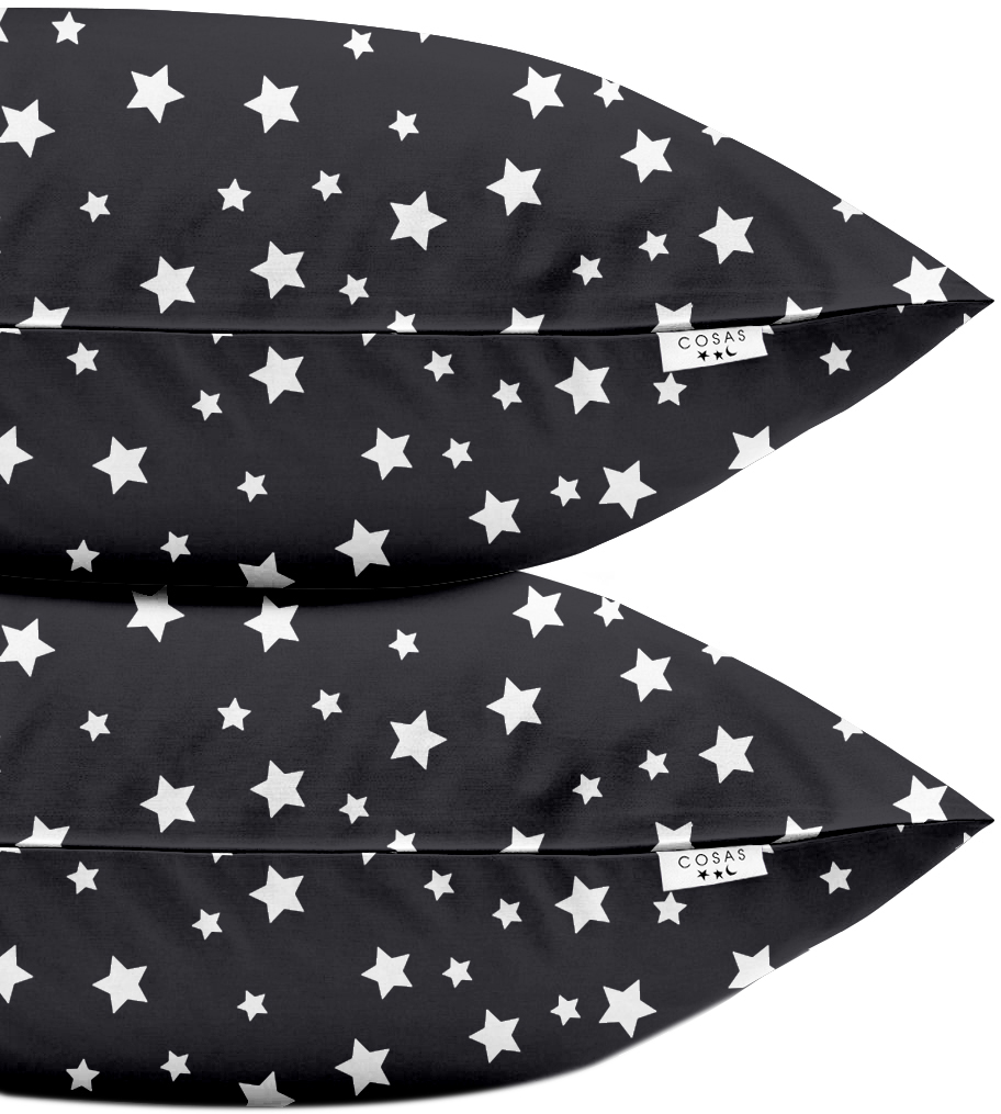 

Набор наволочек Cosas Set Pillow Starfall Black 50х70 2 шт