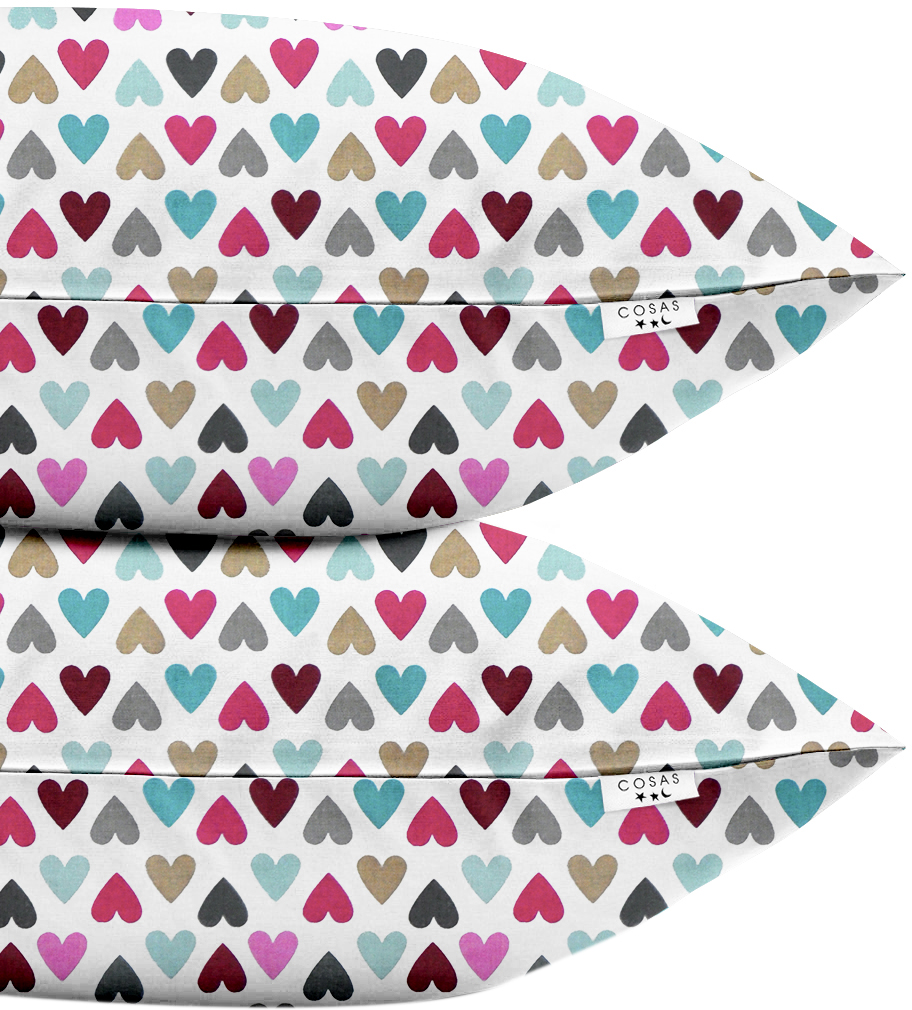 

Набор наволочек Cosas Set Pillow Love 50х70 2 шт