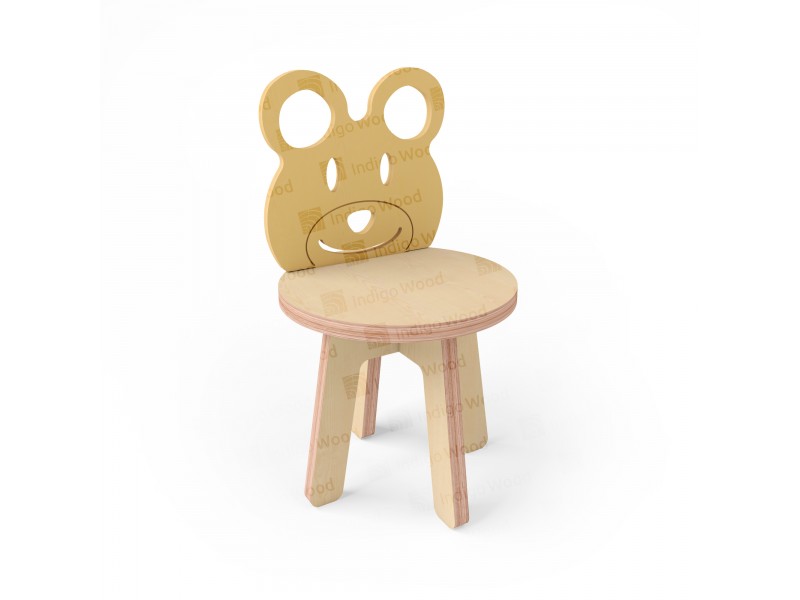 

Стул детский IndigoWood Bear (41410)