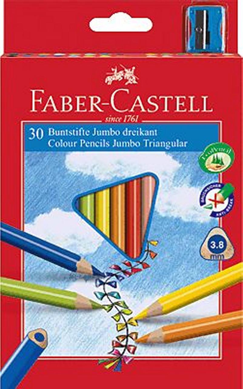

Набор цветных карандашей Faber-Castell JUMBO 20цв.