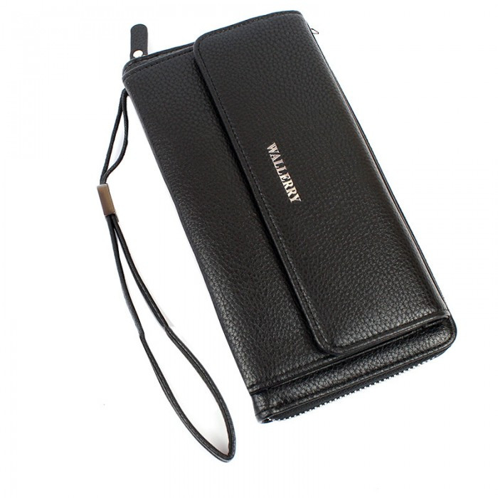 

Кошелёк мужской Wallery XY5515 Чёрный Клатч