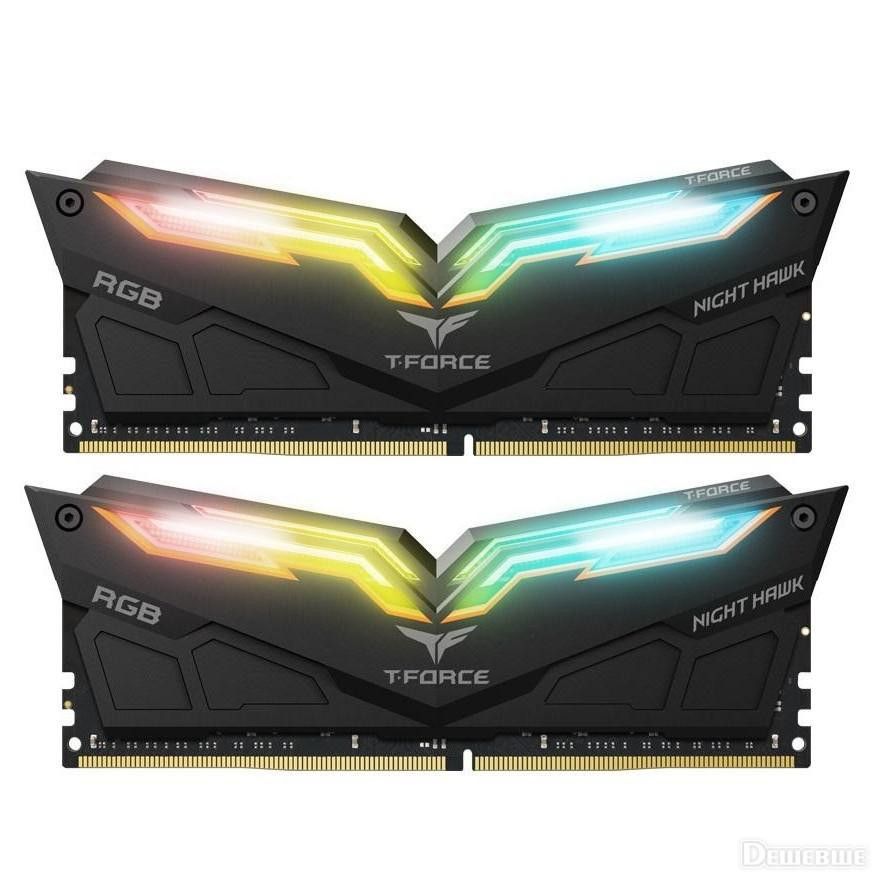 

Оперативная память Team T-Force Night Hawk RGB Black (TF1D432G3200HC16CDC01)