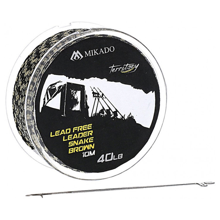 

Материал Mikado Lead Free Leader 10m 40lbs + игла (AMC-LFL40)