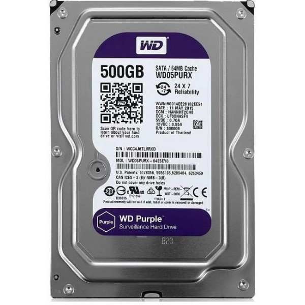 Жесткий диск HDD для видеонаблюдения 500 Гб Original (10600) – низкие ...