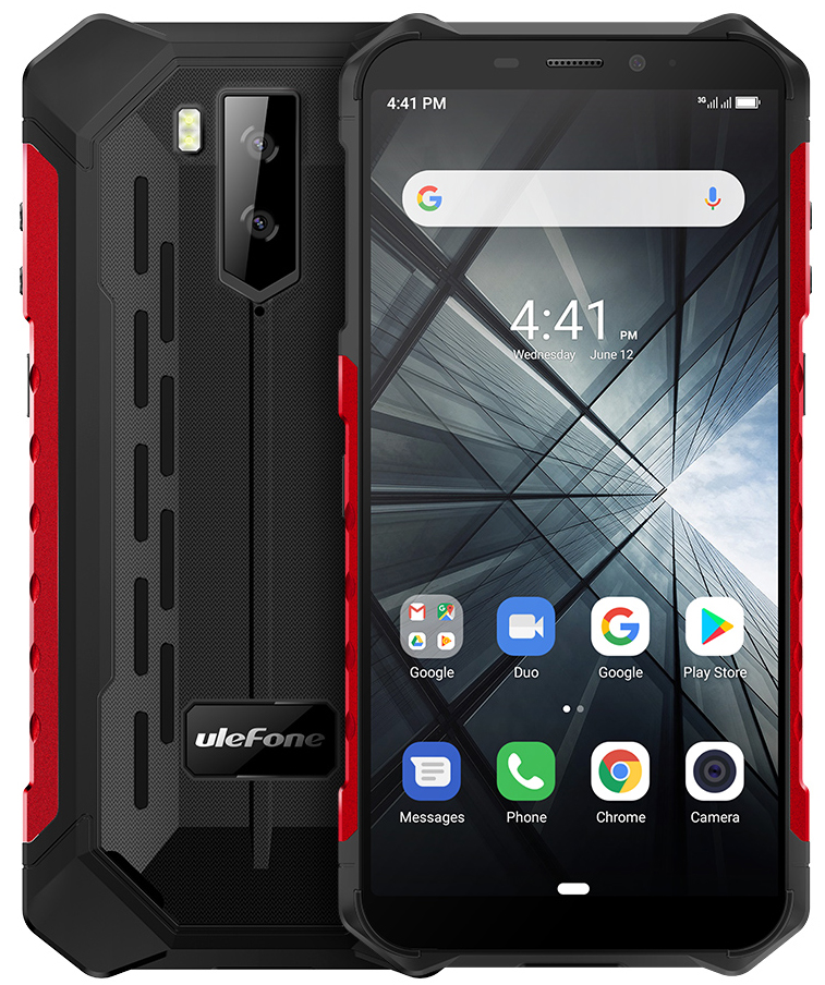 

Мобильный телефон Ulefone Armor X3 2/32GB Black-Red