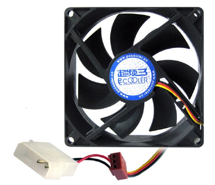 

Кулер корпусной Pccooler F122, 3-pin + MOLEX, RPM 1200±10