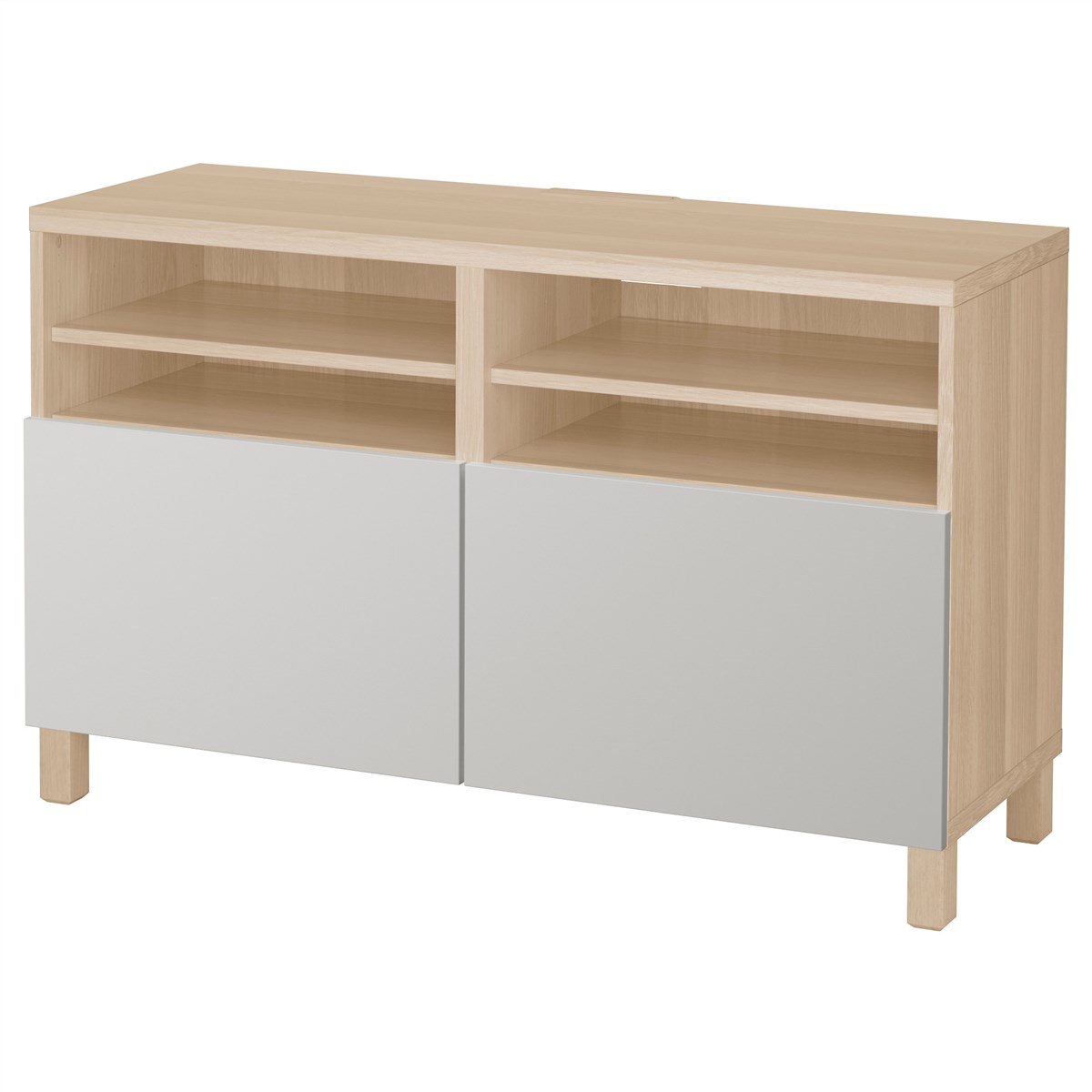 

Тумба под ТВ IKEA БЕСТО под беленый дуб 892.025.37