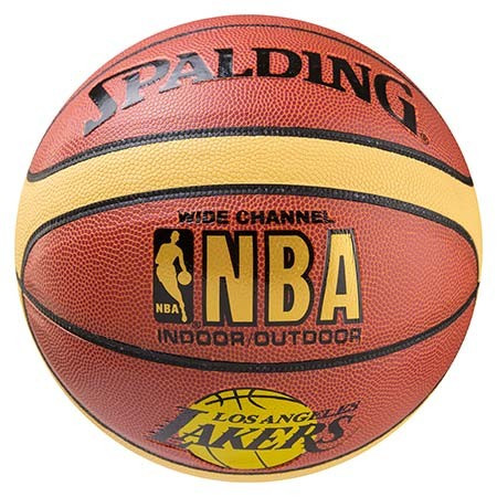 

Мяч баскетбольный Spalding №7 PVC NBA Lakers
