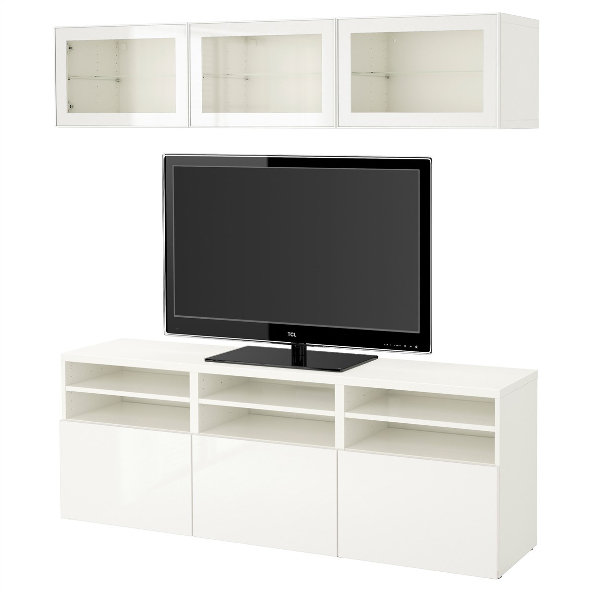 

Шкаф для ТВ IKEA БЕСТО белый 591.945.86