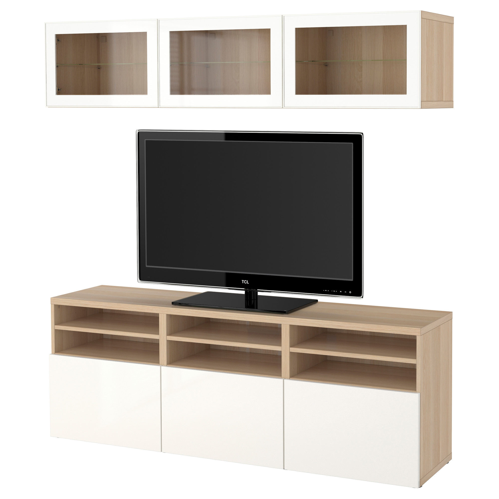 

Шкаф для ТВ IKEA БЕСТО под беленый дуб 891.945.18