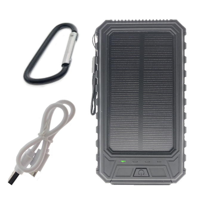 

Портативный аккумулятор с солнечной батареей 10000 mAh Solar Battery SB1 Black - 149745