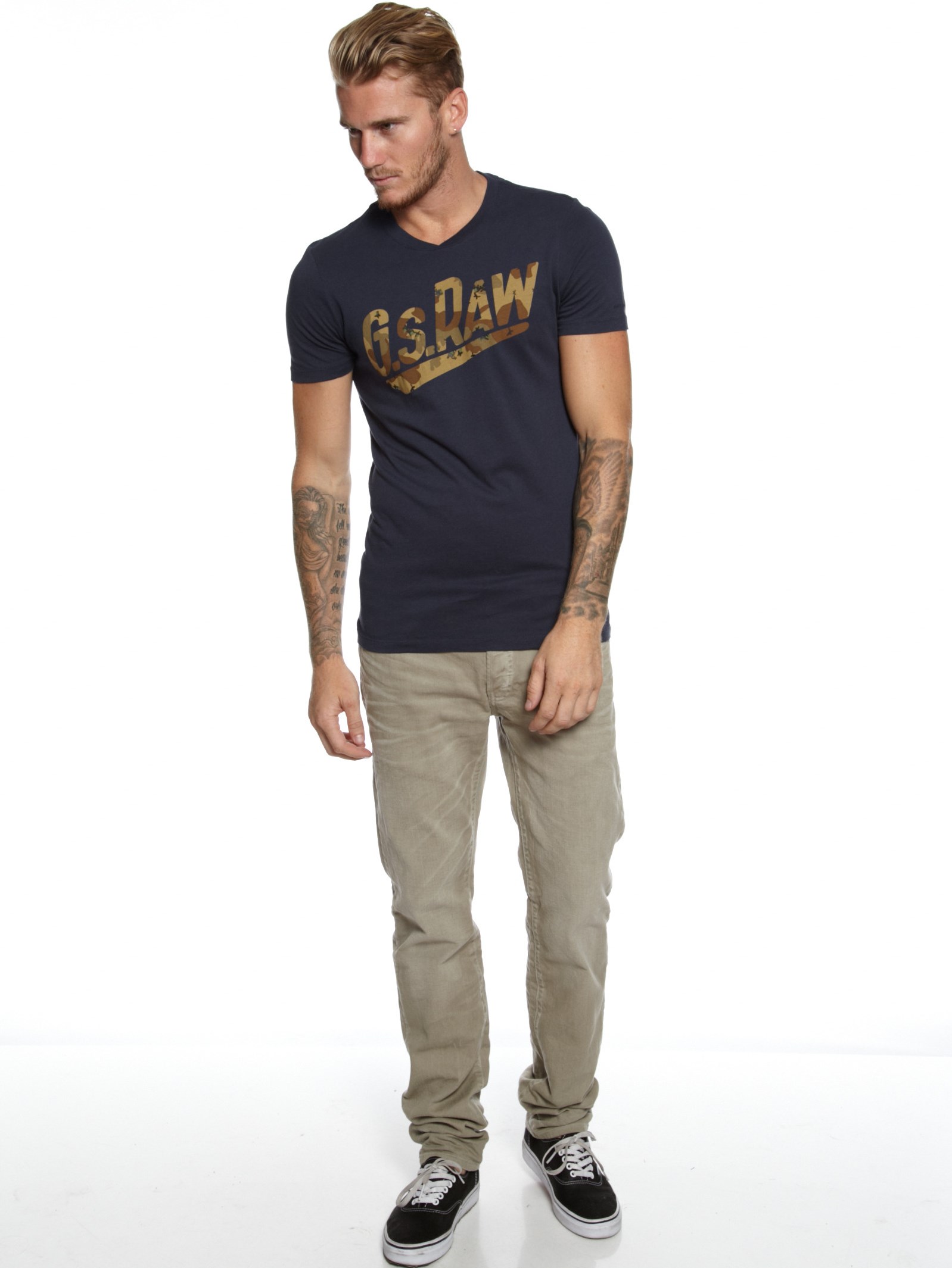 

Джинсы G-Star Raw RadarTaperedCoj S Бежевый