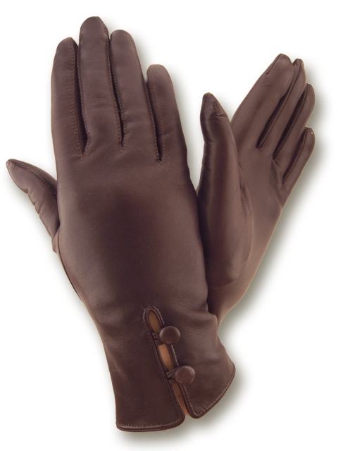 

Перчатки женские GlovesUA Итальянская кожа мод.046 р.7 коричневые