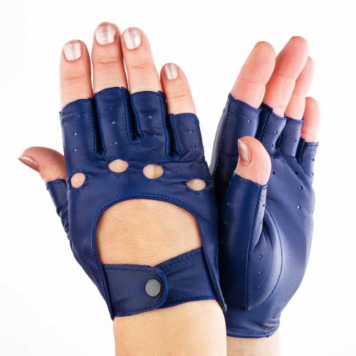 

Перчатки женские автомобильные GlovesUA мод.244 р.7.5 синие