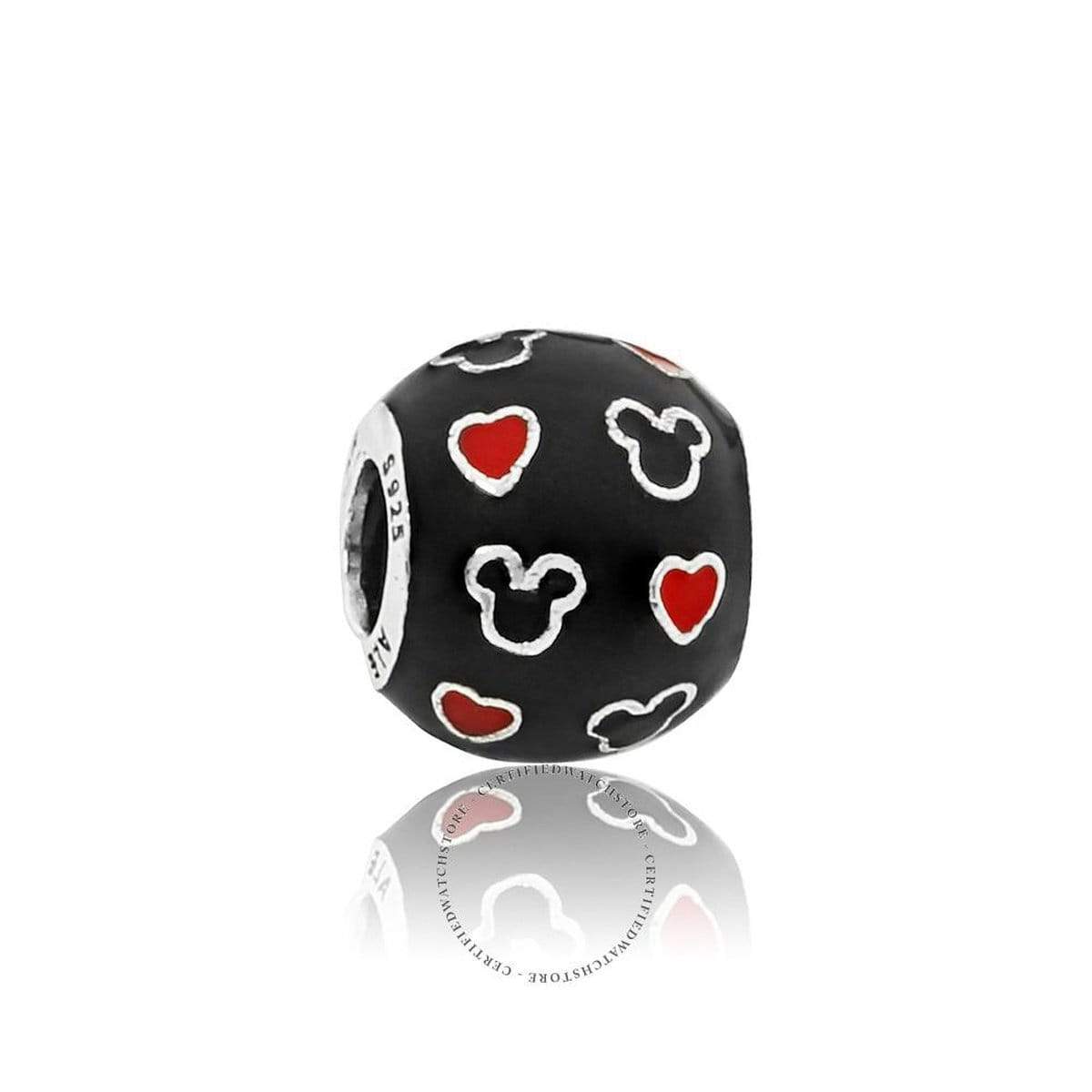 

Шарм Pandora style «Disney Микии» с черно-красной эмалью 791477ENMX