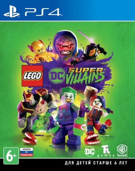 

Lego DC Super-Villains (Sony PlayStation 4 ,С русскими субтитрами)