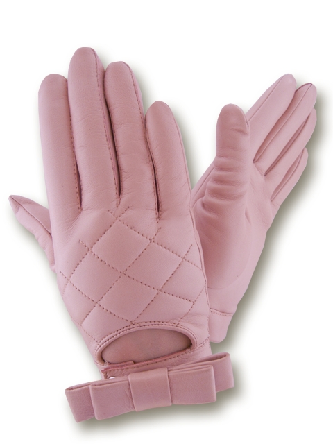 

Перчатки женские GlovesUA Итальянская кожа мод.396 р.6 розовые