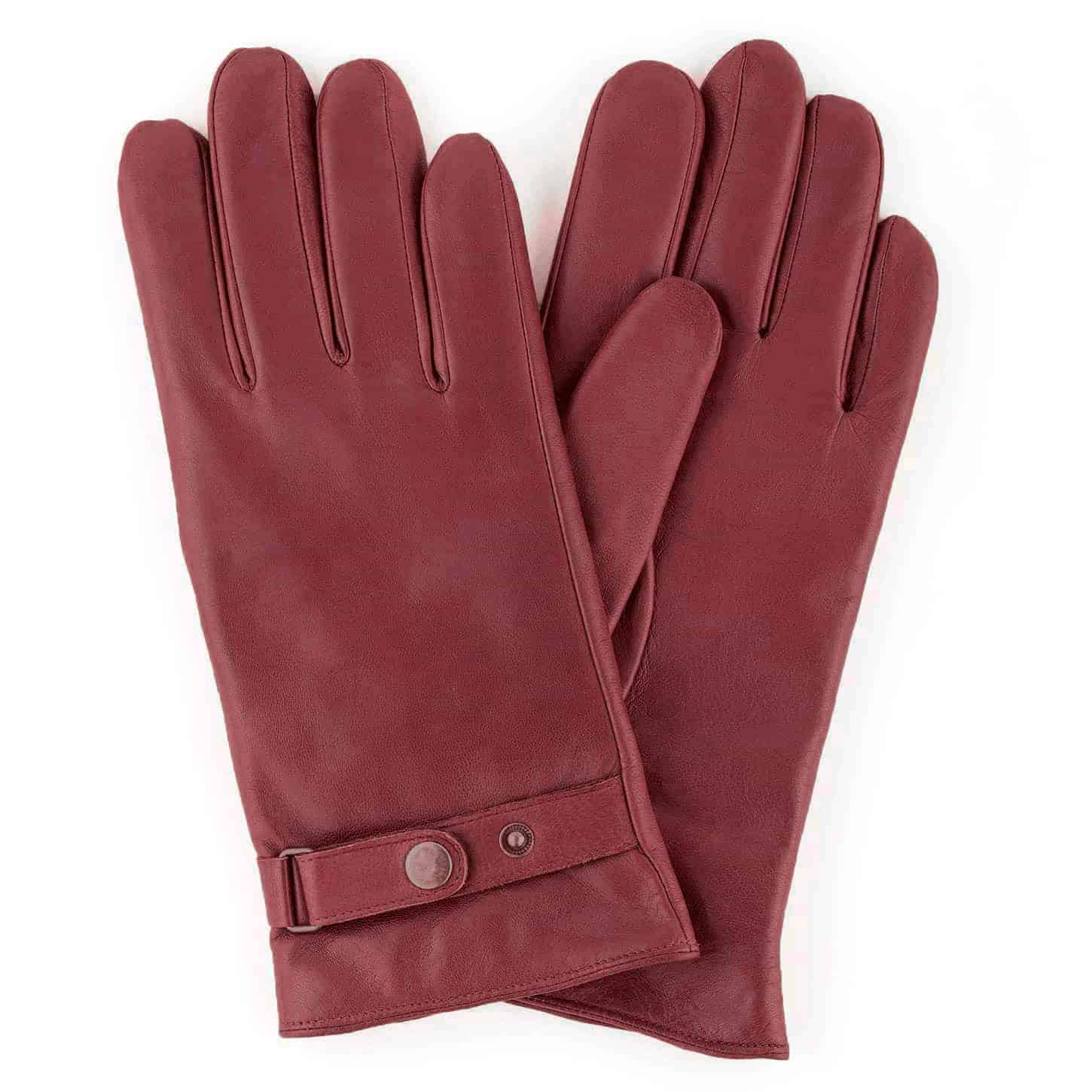 

Перчатки мужские GlovesUA Итальянская кожа мод.463 р.9 бордо