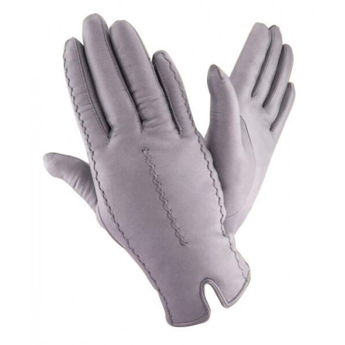 

Перчатки женские GlovesUA Итальянская кожа мод.287 р.8 светло-серые