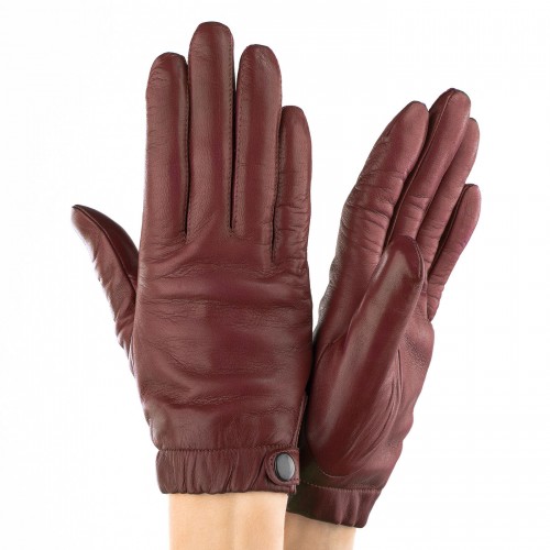 

Перчатки женские GlovesUA Итальянская кожа мод.421 р.7 бордо