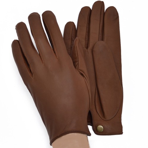 

Перчатки женские GlovesUA мод.394 р.8.5 коньяк