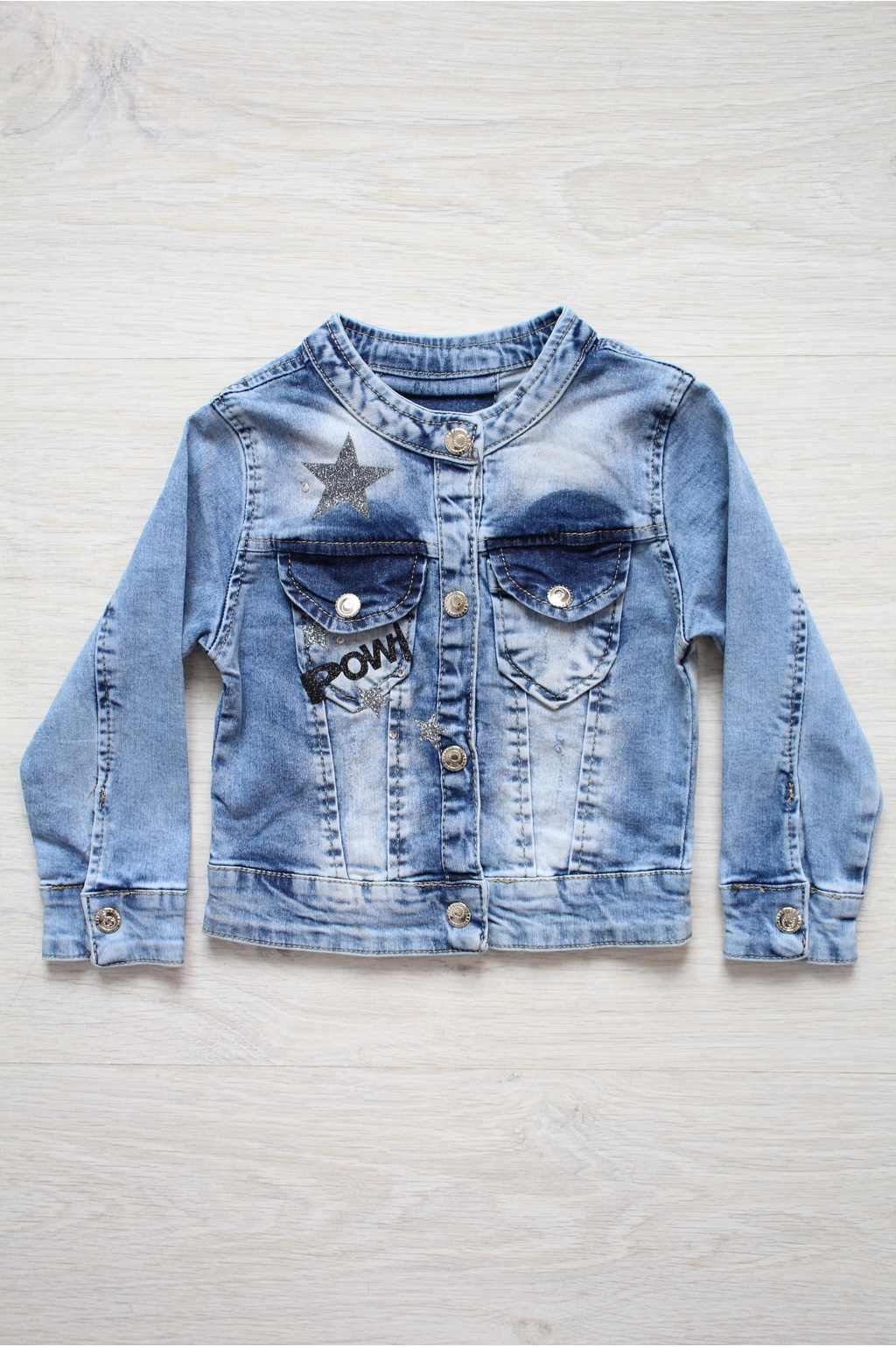 

Джинсовая куртка Escabel Kids 80 см Голубой (2125000601380)