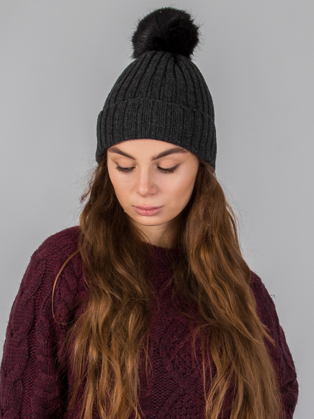 

Шапка H&M 0496159  Серый, Шапка H&M 0496159 One size Серый