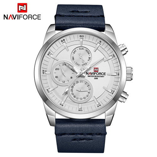 

Часы наручные Naviforce NF9148 Blue-Silver-White