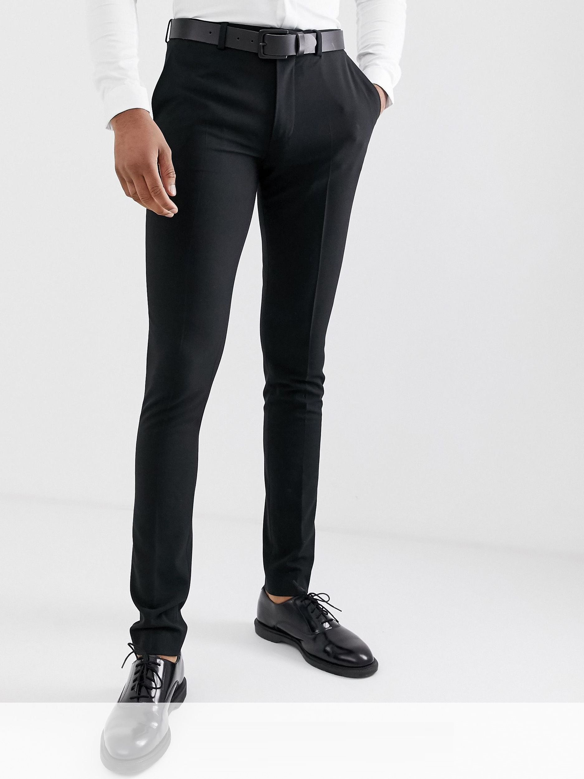 

Черные брюки скинни ASOS AS300521-8  Черный, Черные брюки скинни ASOS AS300521-8 XL Черный