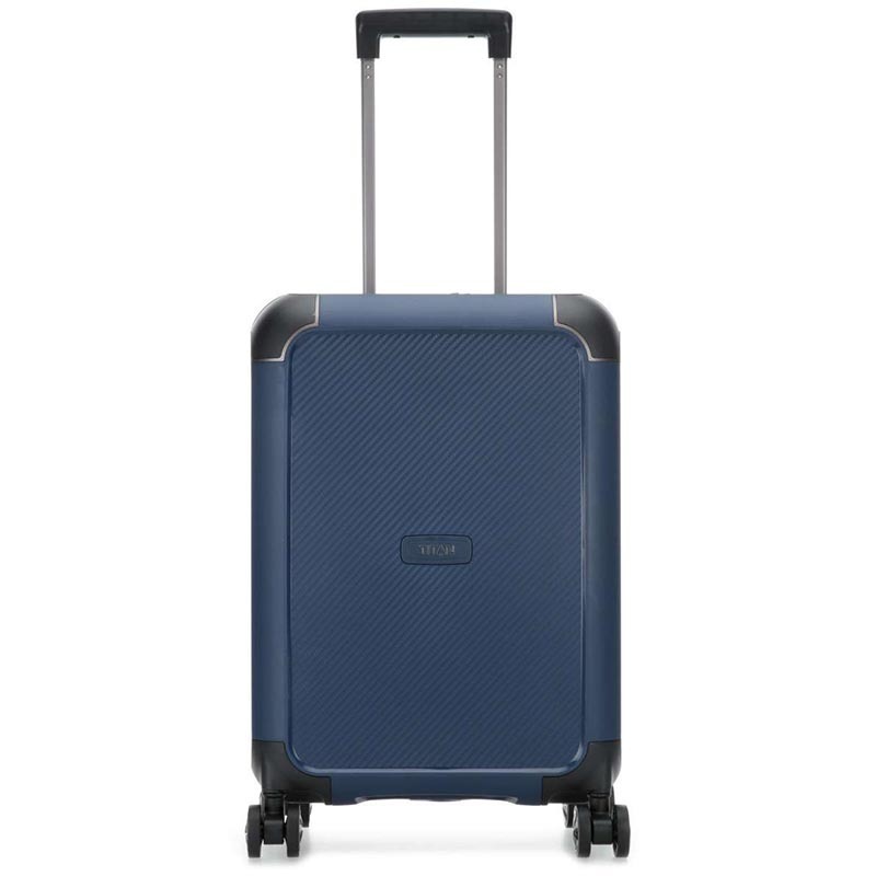 

Чемодан на 4 колесах Titan COMPAX Navy S с USB 43л (Ti844406-20)