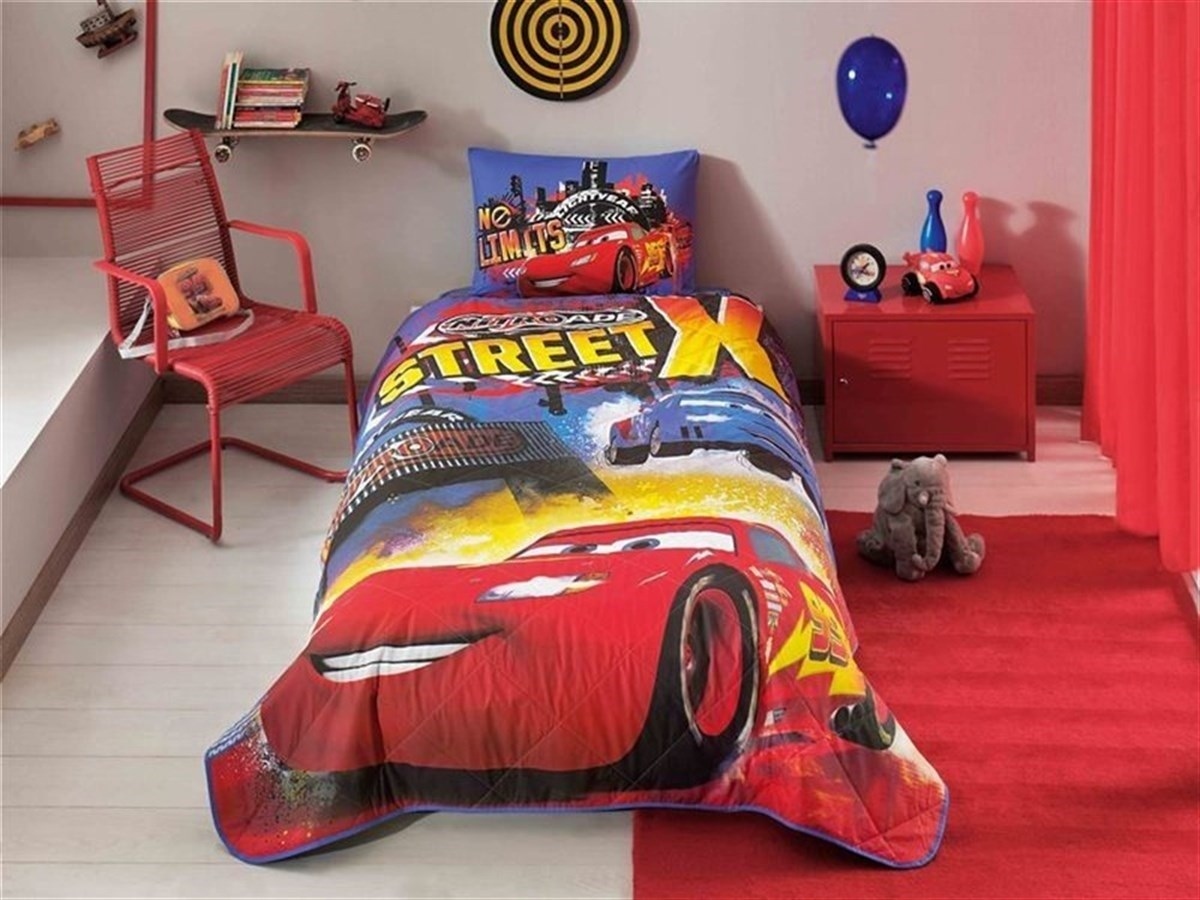

Покрывало с наволочкой Tac Disney Cars Nitroade 160*220+50*70