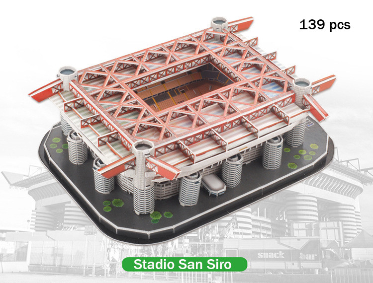 

3D пазл Футбольный стадион San Siro