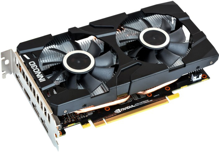

INNO3D PCI-Ex GeForce GTX 1660 Twin X2 6GB GDDR5 (192bit) (1785/8000) (HDMI, 3 x DisplayPort) (N16602-06D5-1521VA15)