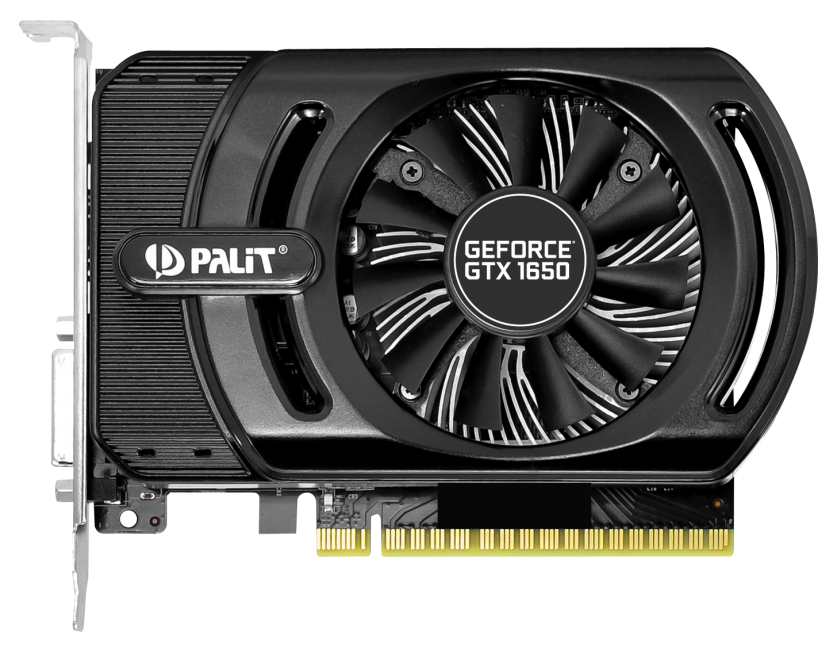 

Palit PCI-Ex GeForce GTX 1650 StormX 4GB GDDR5 (128bit) (1485/8000) (HDMI, DVI-D) (NE51650006G1-1170F)