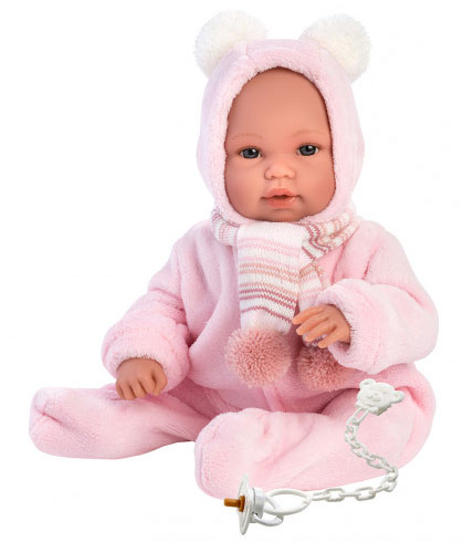 

Пупс Llorens Baby Con Mochila Saquito 36 см (63634)