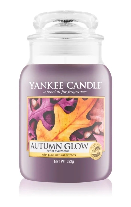Yankee Candle Autumn Glow ароматизована свічка 623 гр Classic велика