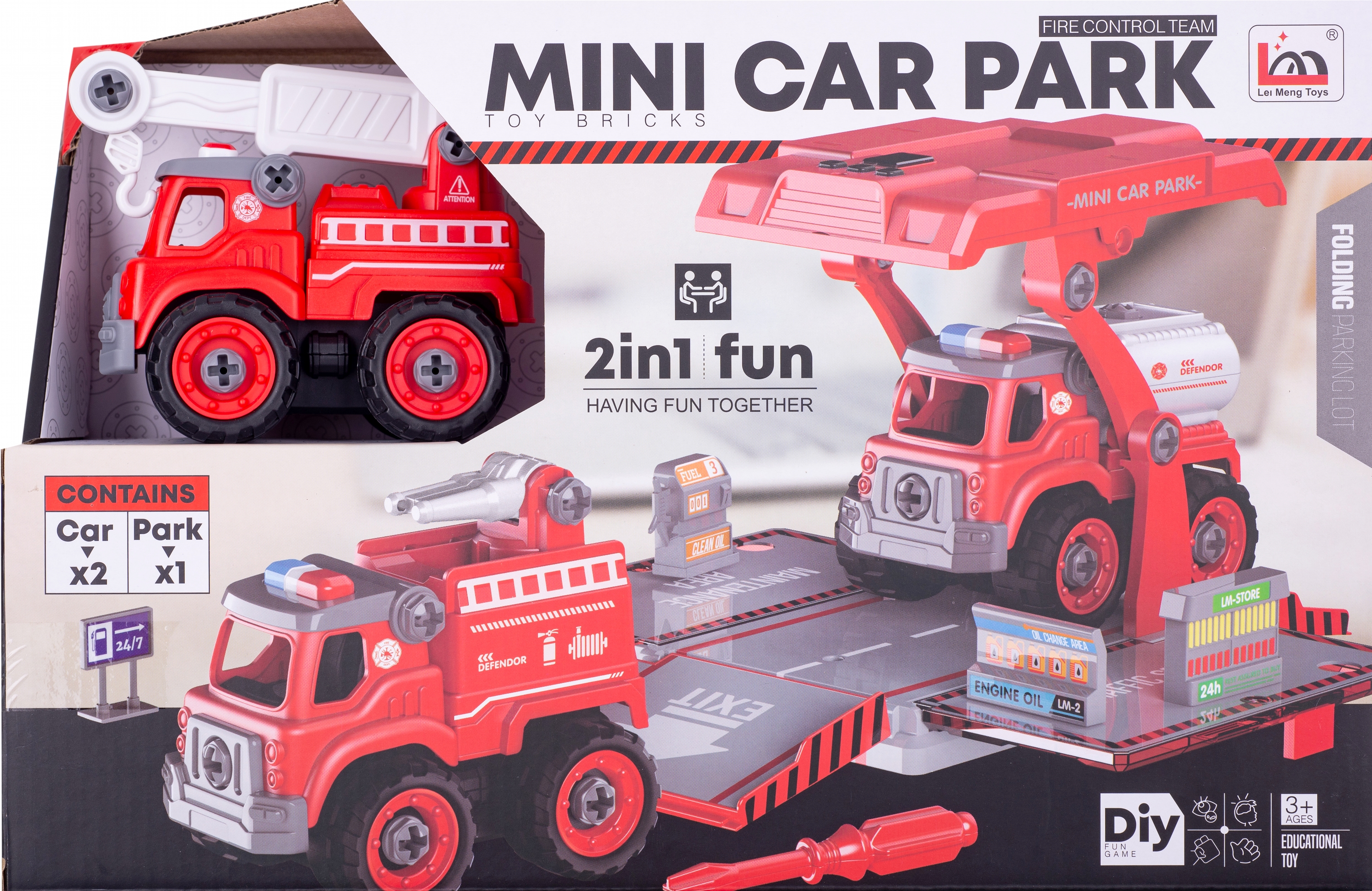 

Конструктор музыкальный Diy Spatial Creativity Пожарная цистерна и кран LM9038-3A 76 деталей (TOYSCJ-1614201)