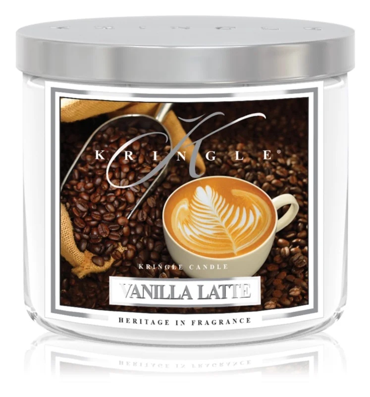 

Kringle Candle Vanilla Latte ароматизована свічка 411 гр I.