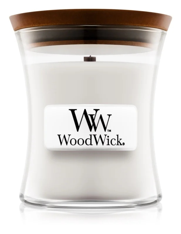 

Woodwick Warm Wool ароматизована свічка 85 гр з дерев'яним гнітом