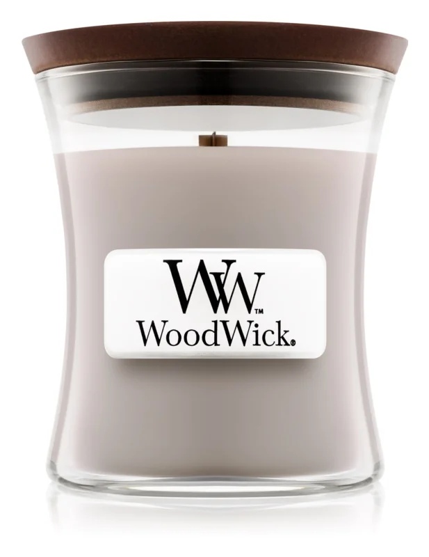 

Woodwick Wood Smoke ароматизована свічка 85 гр з дерев'яним гнітом