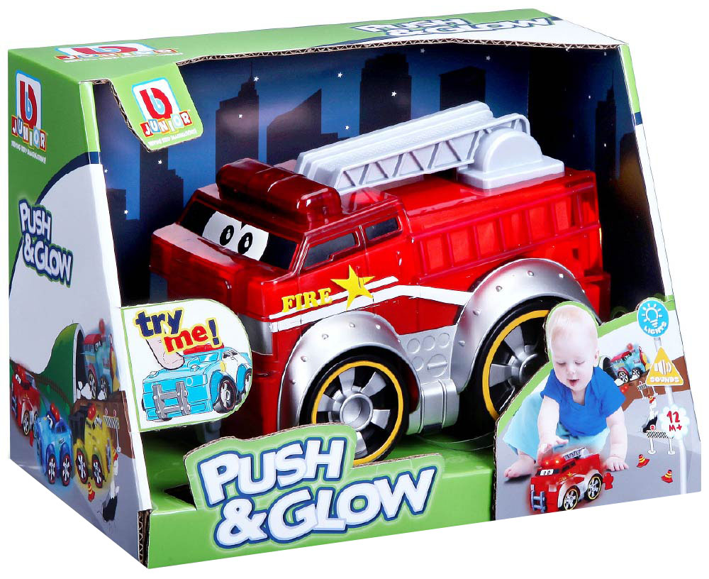 

Пожарная машина BB Junior Push and Glow (16-89006)