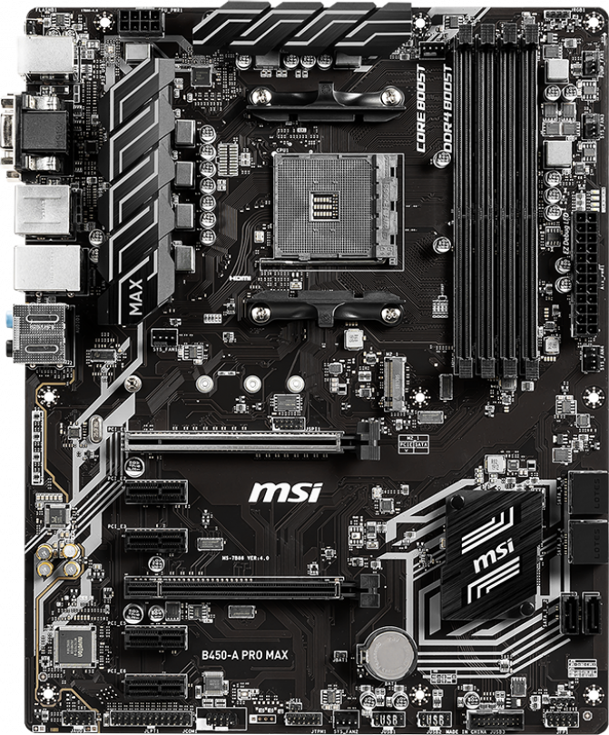 Материнская плата MSI B450-A Pro Max (sAM4, AMD B450, PCI-Ex16