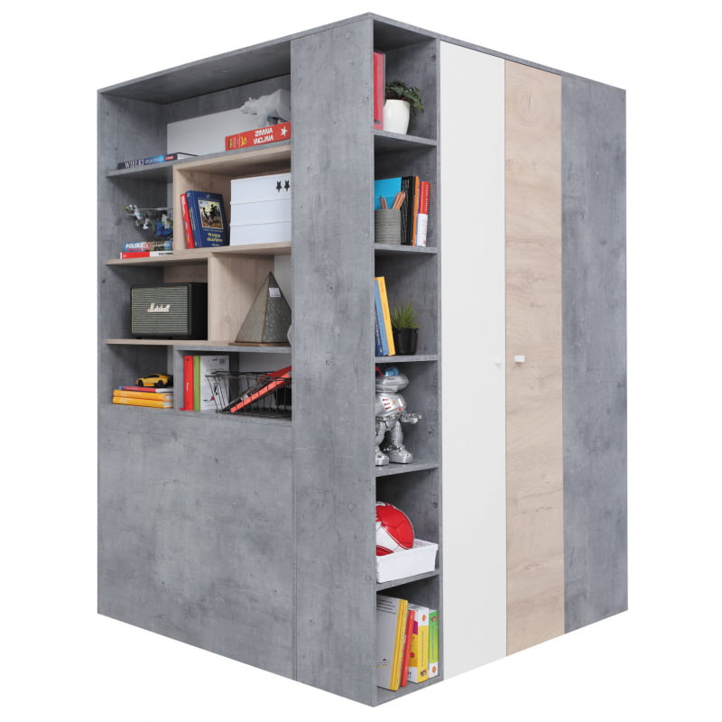 

Шкаф Sigma Meblar 135x190x135 (SI1_L/P) 065765