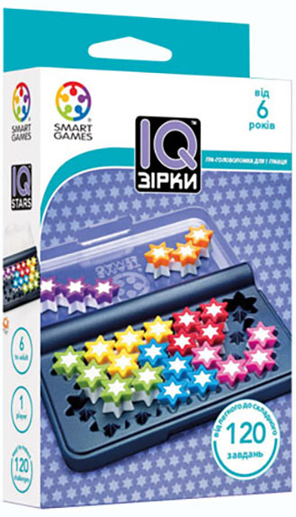 

Настольная игра Smart Games IQ Звезды (SG 411 UKR) (5414301521808)