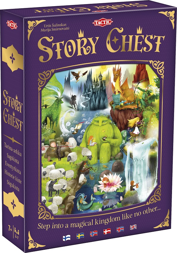 

Настольная игра Tactic Сундучок историй (55398) (6416739553986)