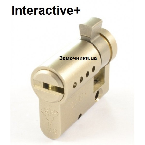 

Цилиндр Mul-T-Lock INTERACTIVE 49,5мм.(9,5х40) односторонний ключ