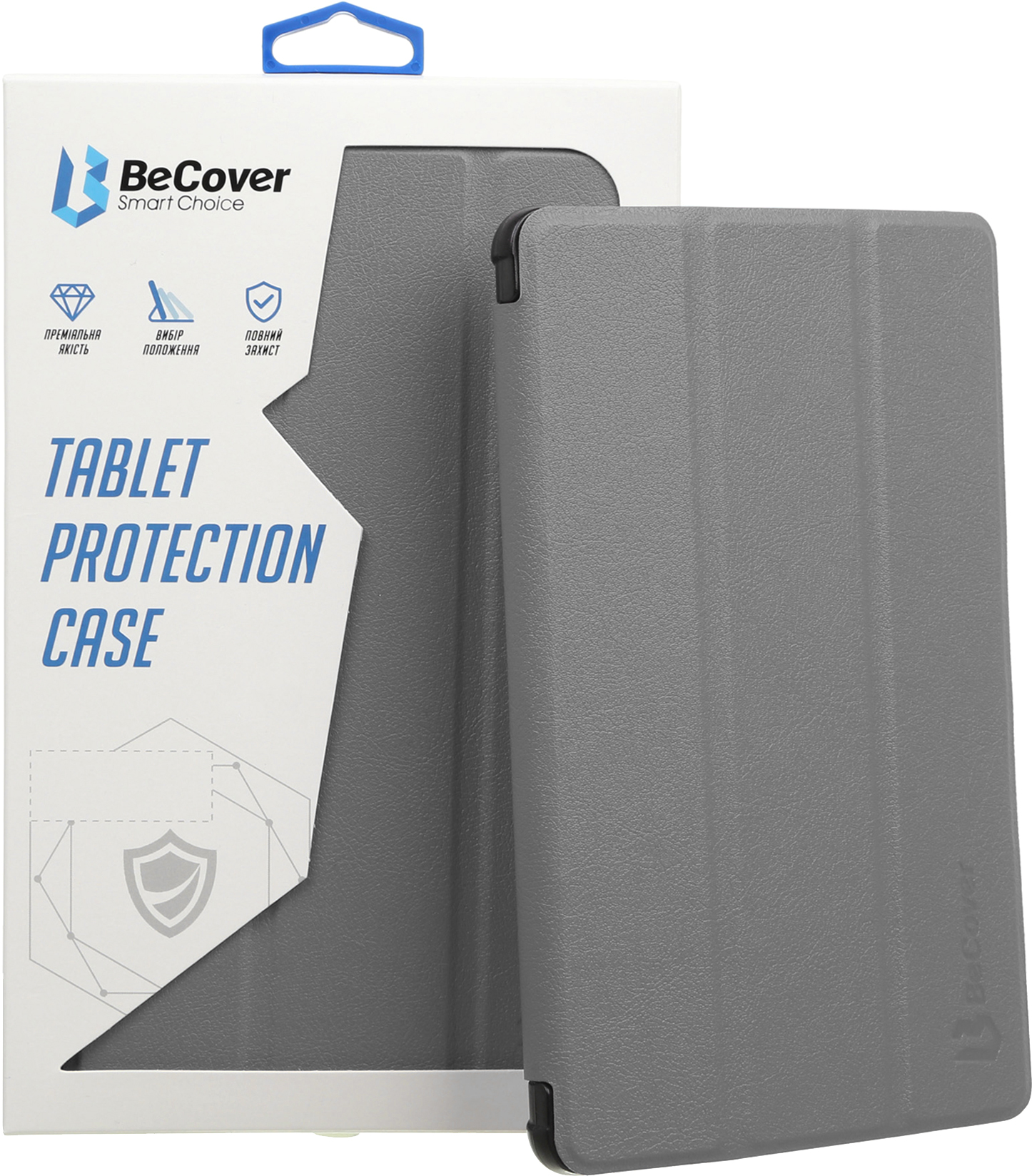 

Обкладинка BeCover Smart Case для Samsung Galaxy Tab A7 10.4 (2020) SM-T500/SM-T505/SM-T507 Gray