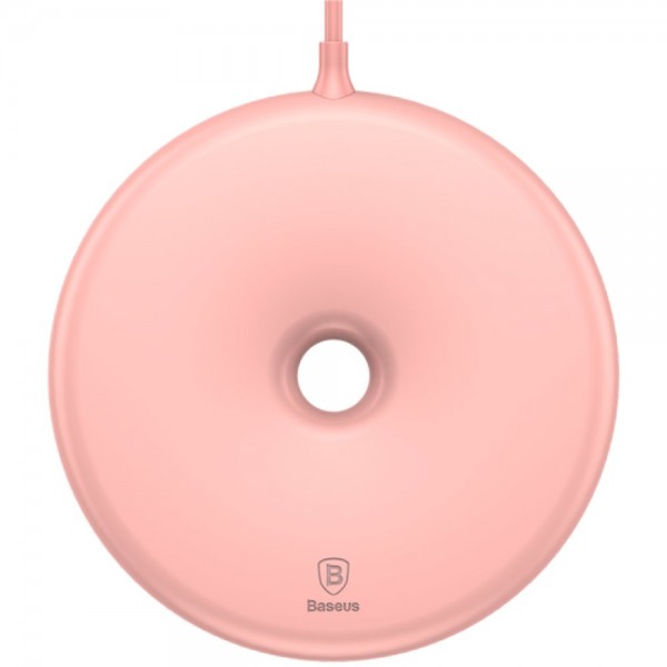 

Беспроводное зарядное Baseus Donut Wireless Charger Pink (WXTTQ-04)