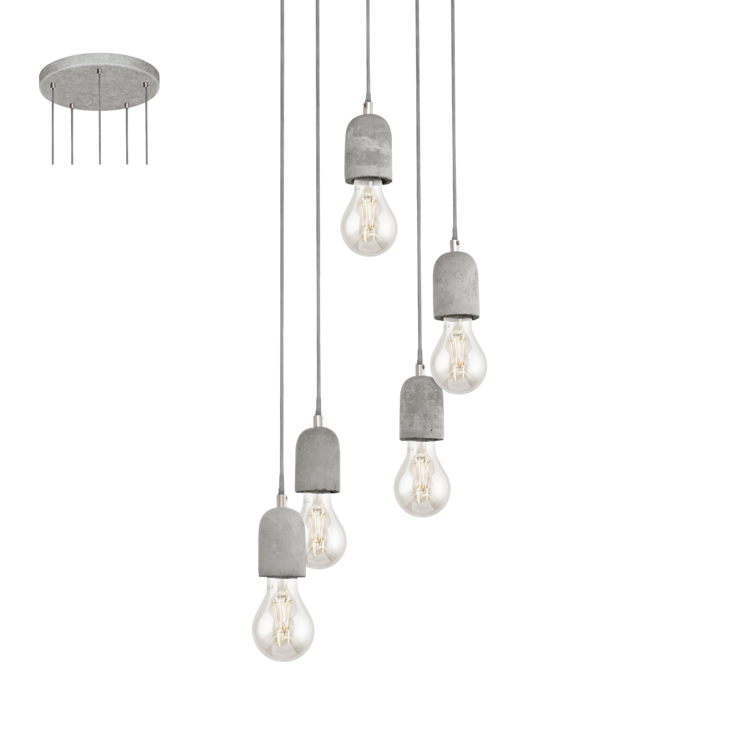 

Люстра Eglo 95524 Silvares Е27
