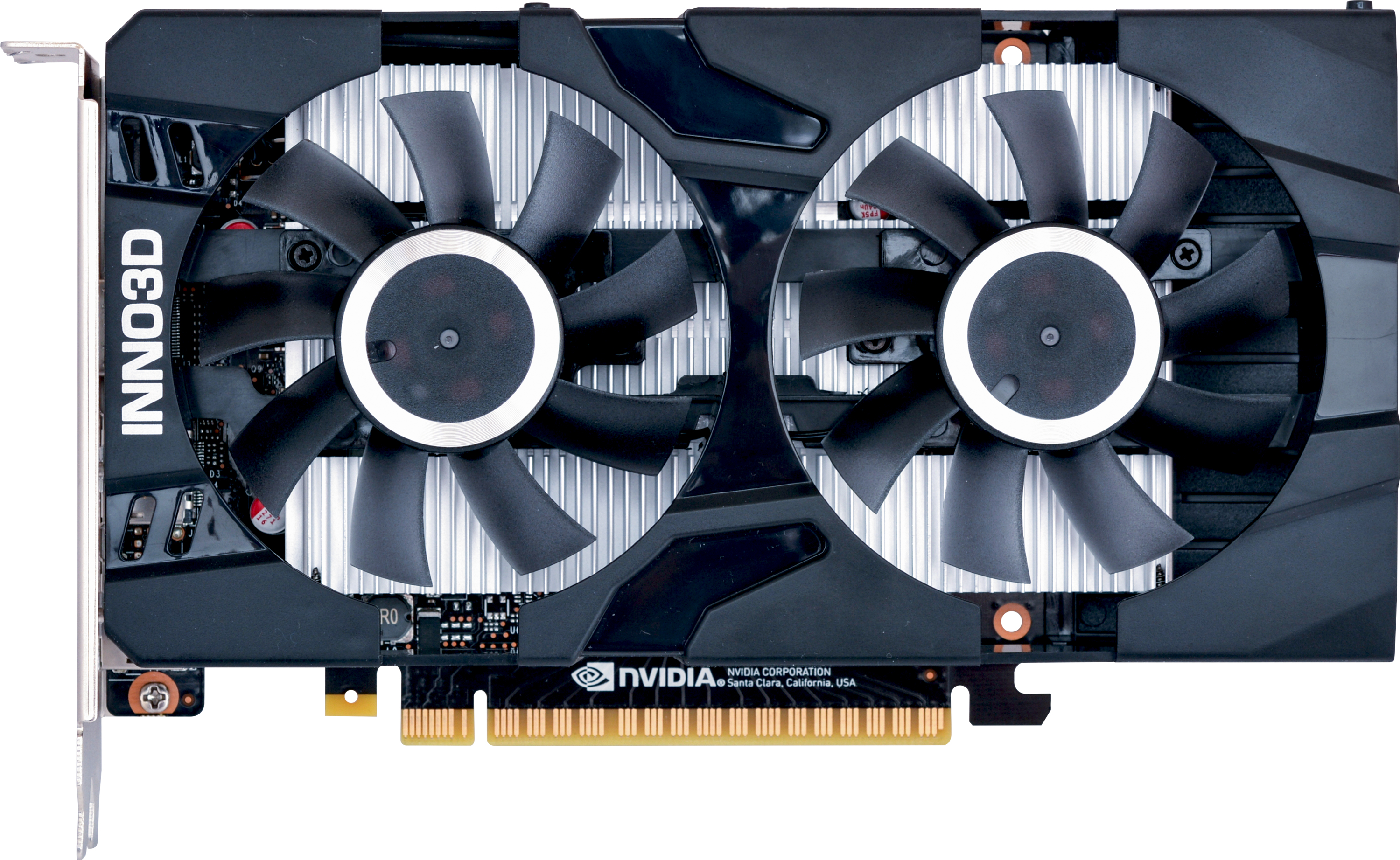 

INNO3D PCI-Ex GeForce GTX 1650 D6 Twin X2 OC 4GB GDDR6 (128bit) (1455/12000) (HDMI, 2 x DisplayPort) (N16502-04D6X-1177VA25)